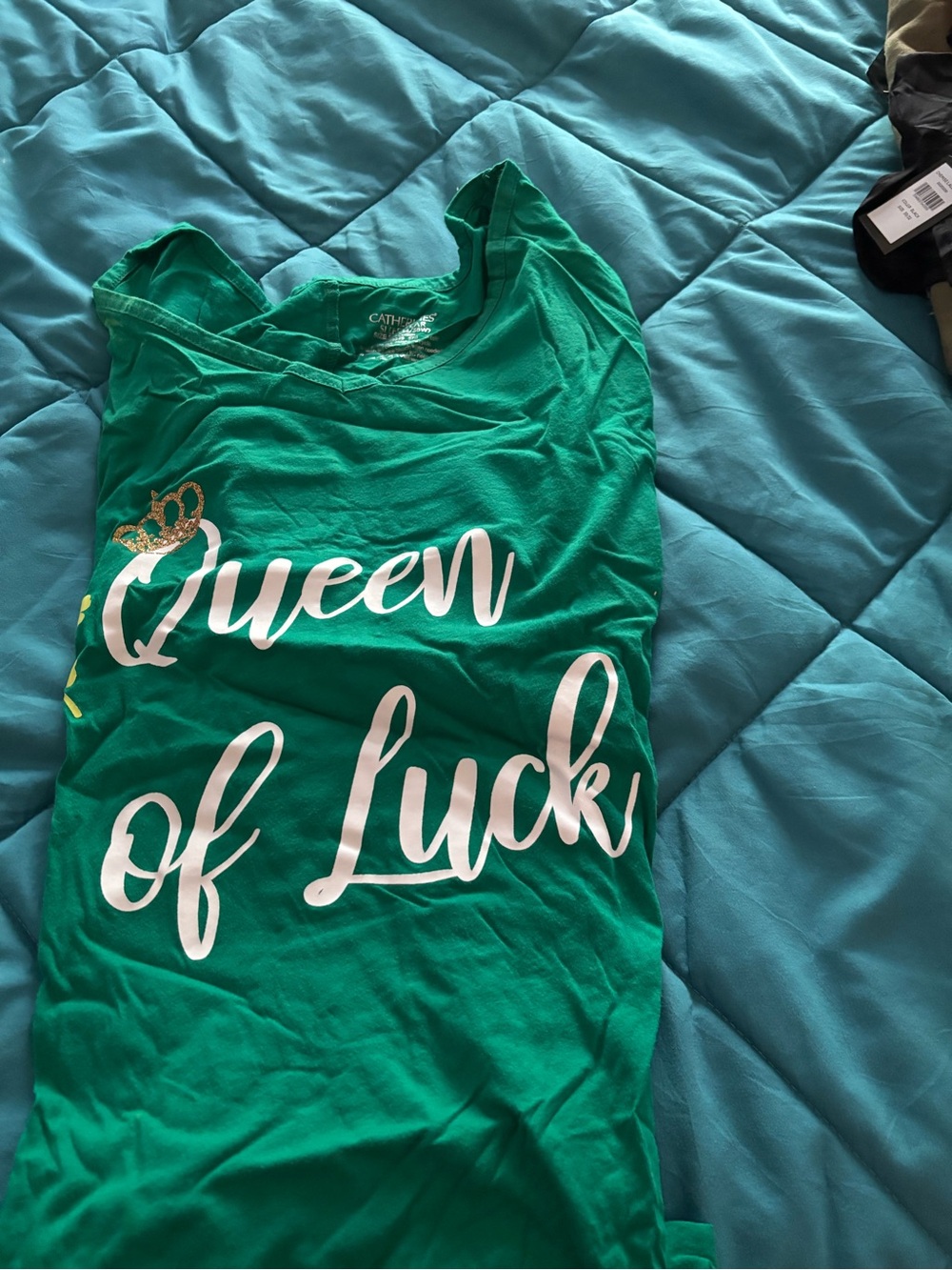 Catherines Green Sleepwear Nightshirt
